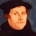 Maleri af Martin Luther udført af Cranach d. ældre